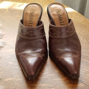 Sam & Libby Brown Mules